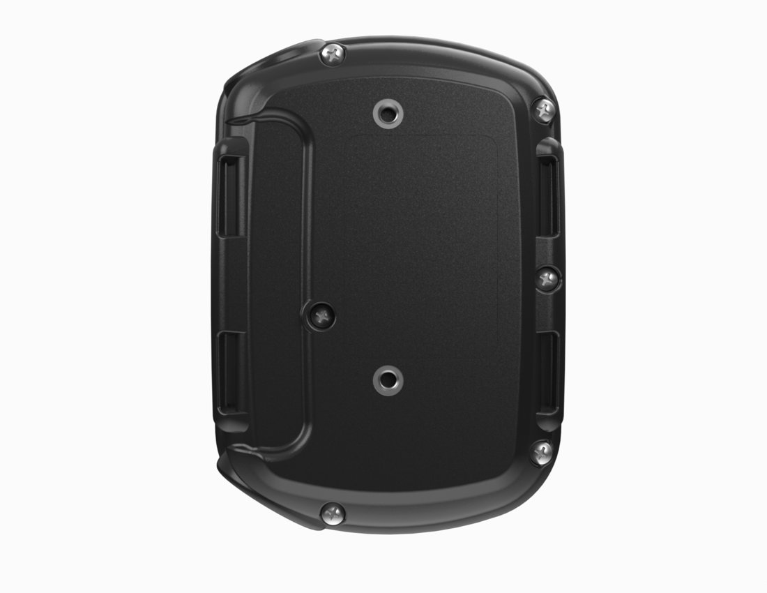 Rear of the GoFlowX device showing threaded mounting inserts