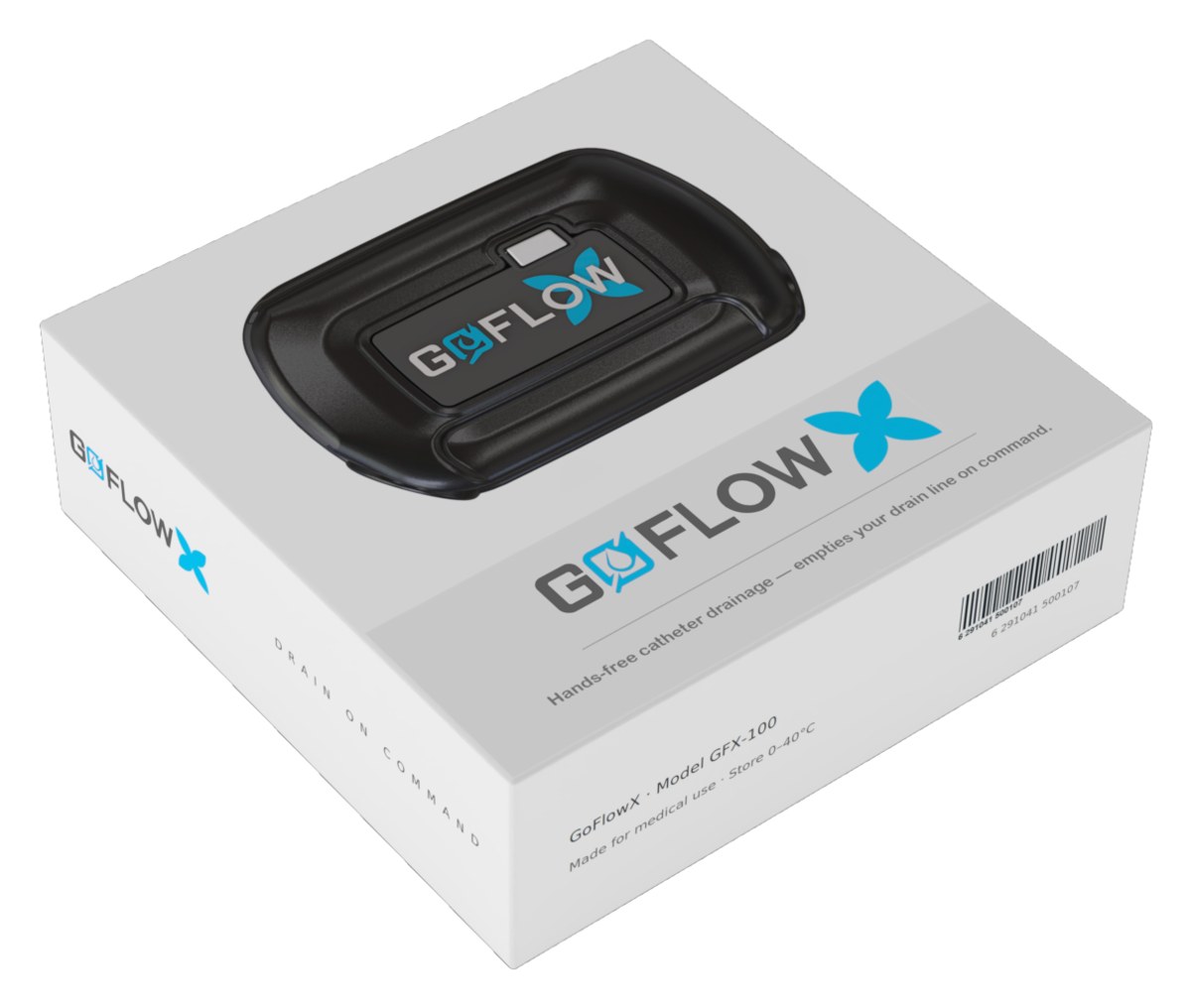 GoFlowX retail packaging